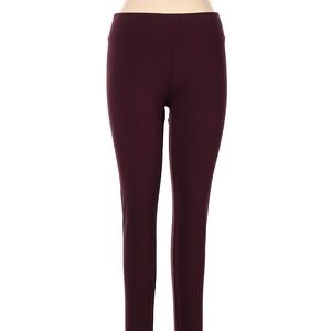 NWOT Lark & Ro Burgundy Leggings